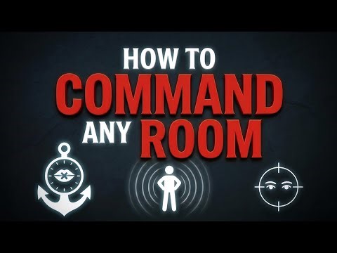 The ART of INTIMIDATION | How to COMMAND any ROOM.