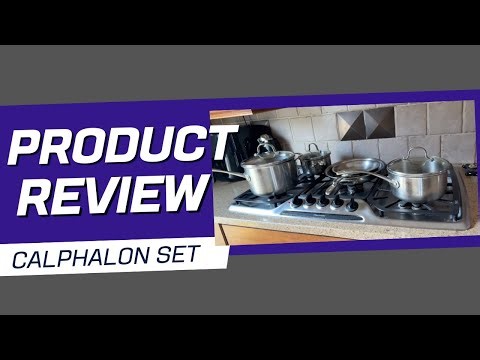 Calphalon Classic™ Stainless Steel 10-Piece Cookware Set REVIEW
