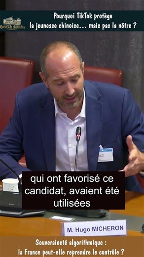 Hugo Micheron DISSECTS TikTok's algorithmic power live at the National Assembly... RELENTLESS 🚨