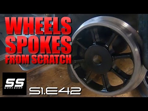 Fell Engine Project - Wheel Spokes S1.E42 (Live Steam Locomotive Building)