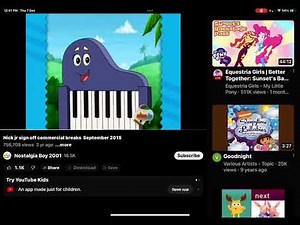 Nick Jr. sign off Nick mom sign-on made for kids