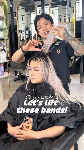 Here’s the formula drop! 🫶 Roots: 8V 20g + 8M 30g + 10 volEnds: 10NV + 45g + 10MM 45g + 10vol