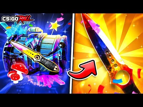 CSGOROLL FAIRY TAIL SKELETON KNIFE WIN?!