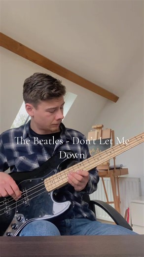 The Beatles - Don’t Let Me Down Bass Cover