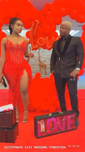 Harmonize na Poshy Queen mambo yameiva aisee Haba kilo moja na nusu 😋 | Dunia Ina Mambo