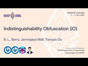 Indistinguishability Obfuscation iO | Devcon SEA