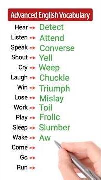 Learn These 15 Advanced English Vocabulary Words and Watch Your Confidence Rise