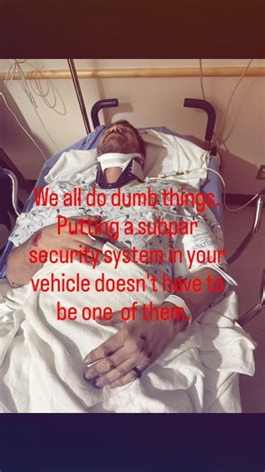 Michael Mcgee on Instagram: "We all do dumb things. Putting a subpar security system in your vehicle doesn't have to be one of them. Get an Igla installed at Diamond Auto Security Solutions. you'll sleep better than me right now. I have a couple of amazing technicians out here covering for me until Im healed enough to get back into a vehicle..."