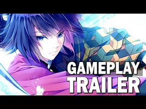 DEMON SLAYER (PS5 / PS4) : "Giyu Tomioka" GAMEPLAY TRAILER (1080p)
