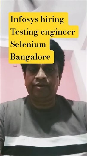 Infosys Hiring Python Selenium Automation Testing Engineer | Bangalore Jobs | 3–5 Years Experience