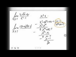 Cálculo: limites de funções usando as propriedades dos limites