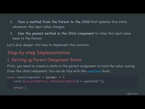 Accessing the Input Value of Child Components from Parent Components in ReactJs