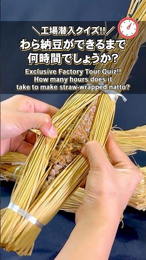 水戸の納豆工場に潜入！#工場見学 #納豆 #natto #quiz #茨城県