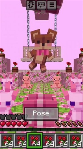 Minecraft Actions & Stuff Valentine's Day Present Animation