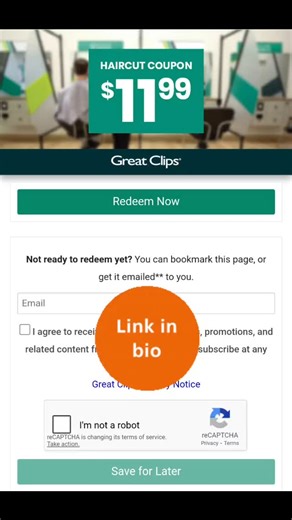 Great Clips Coupons For Haircut 2026 on Instagram: "Great Clips Haircut coupons printable just $11.99 Get all coupons check ✔️ Bio Link 🔗 . . . . . . . . . . #greatclipscoupons #greatclipscode #greatclips #haircut #salon #coupons #deals"