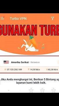 HOW TO USE TURBO VPN ON ANDROID HANDPHONE