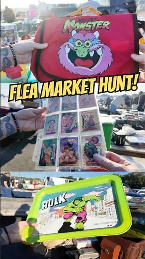 Hunting for Vintage Toys at the Flea Market!