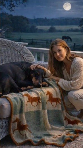 Cozy Horse Blanket Knitting Pattern – Equestrian Knit Design PDF 🧶