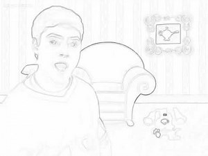 Blue's Clues Season 6 Theme 3 in Real Line Color