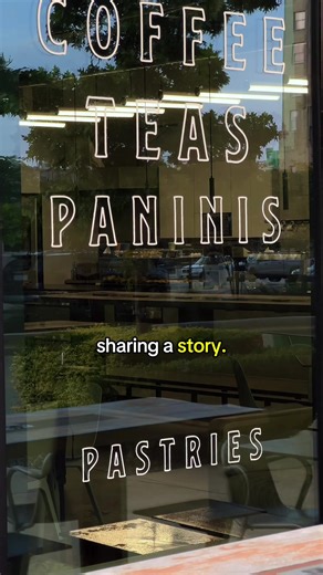 Sharing a story. Local Voices Collective Podcast. #Storytelling #coffee