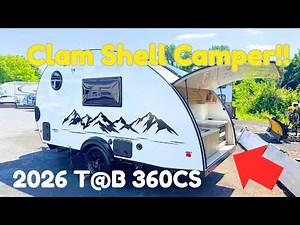 Outside Kitchen On A Brand New Teardrop! | 2026 nuCamp T@B 360CS