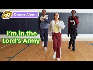 I’m in the Lord’s Army (Kids Dance Along + Lyrics) | CJ and Friends | Sunday School Worship Songs