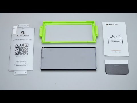 MAGIC JOHN for Samsung Series Ceramic Screen Protector Installation Video