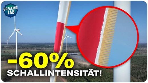 Windrad Lärm massiv reduziert durch neue Hightech Federn | BASF