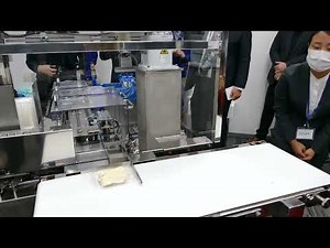 Team cross FA、コネクテッドロボティクス 惣菜盛付ロボットシステム 2022年3月ロボフレ会見デモ