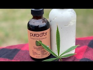 How to make a CBD lotion