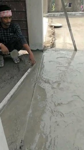 Glass Strips Fixing for IPS Flooring I Glass Strips Fixing on Concrete Flooring I IPS Flooring