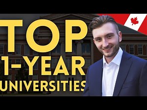 The Best 1-Year Masters In Canada For International Students. Get 3-year PGWP!