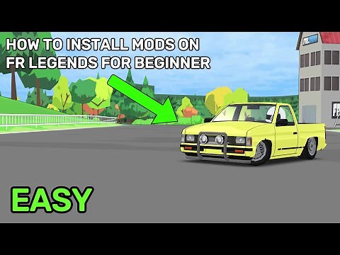 How to install mods on FR Legends for beginner! (Easy) - FR Legends tutorial