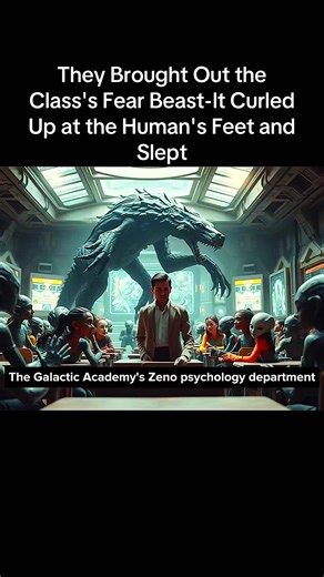 They Brought Out the Class's Fear Beast-lt Curled Up at the Human's Feet and Slept#hfy #hfystories #hfypviral