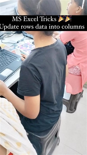 82 reactions · 12 shares | How to justify row data into columns…. #reels #instagood #knowledge #knowledgeispower #training #msexcel #msexceltraining #microsoftexcel | Topper Corps | Facebook