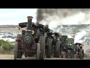 THE GREAT DORSET STEAM FAIR - HEAVY HAULAGE ON THE ROAD AND IN THE "PLAYPEN"