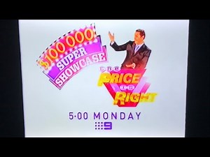 The Price Is Right Australia Channel Nine Promo 2004