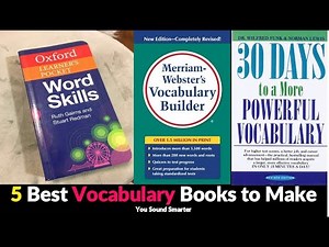 5 Best Vocabulary Books to make you smart