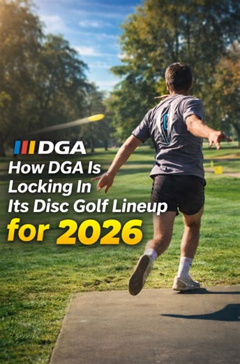 How DGA is locking in its disc golf lineup for 2026