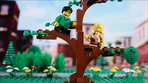 This guy made an awesome LEGO movie to tell the story of how he met his wife... | The Hook