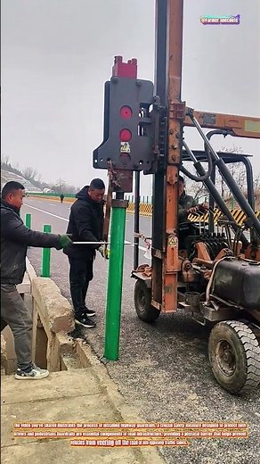 The Art of Installing Highway Guardrails