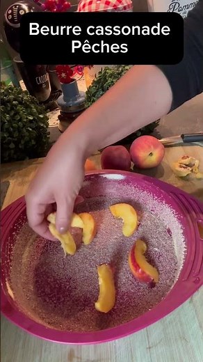 Clafoutis pêches #recettefacile #food #summerfood