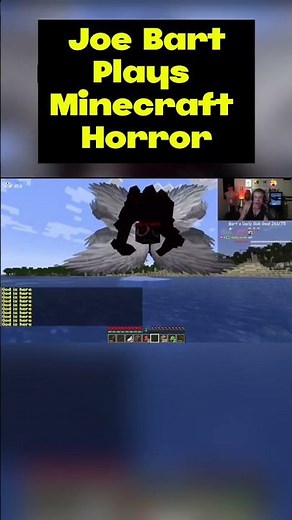 Joe Bart Plays Minecraft Horror #minecraft #joebartolozzi #shorts #horror