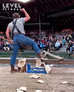 Lumberjack Competitions Looks Wild! 🪓😮‍💨 | Level Fitness
