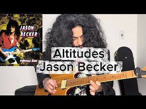 Altitudes - Jason Becker Sweeps Guitar Cover