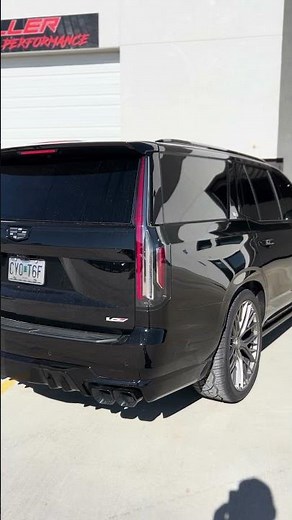 2023 Escalade V cold start with BTR stage 1 PDS camshaft. Stock exhaust from front to back.
