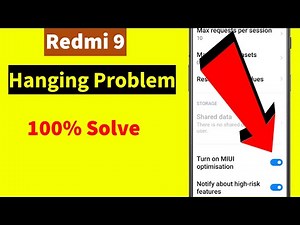 Redmi 9 Hanging Problem Solution | Mi 9 Hanging Problem Solution | Redmi 9 Hang Problem
