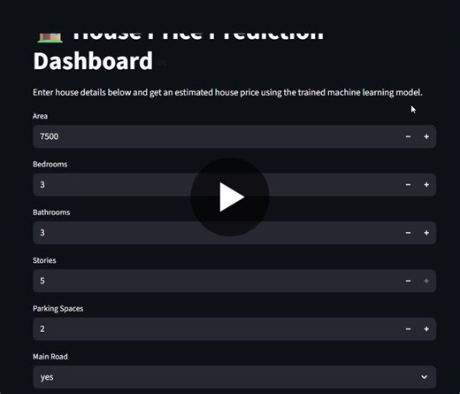 #machinelearning #datascience #python #regression #housepriceprediction #fastapi #streamlit #scikitlearn #pandas #numpy #github #projectbasedlearning #btech #ai #realestatetech | Swijay Singh