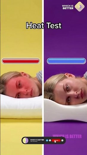 Standard vs. Memory Foam: Fix Your Sleep! 😴💤 #comparison #lifehacks #vs