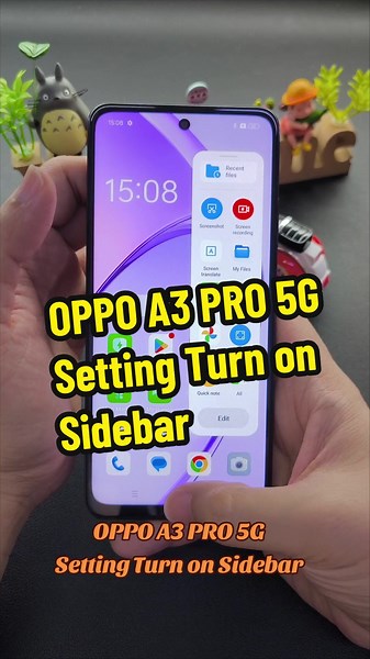 OPPO A3 PRO 5G: How to Enable Sidebar Feature